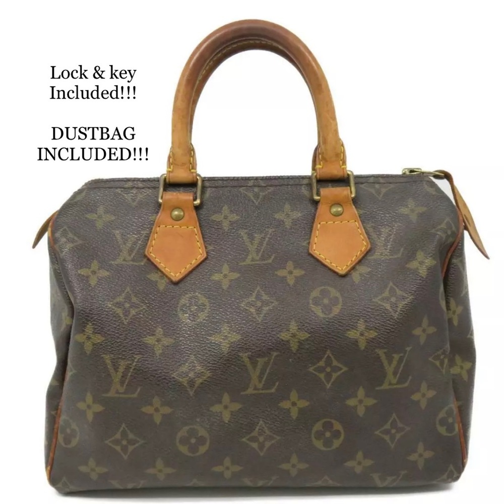 Authentic Speedy 25 Monogram - image 1